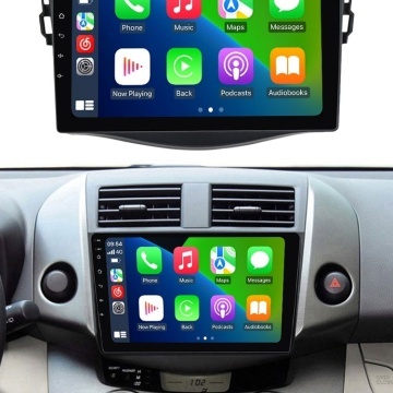 Navigatie Toyota Rav4 III (2005-2013) cu Android, 8GB RAM, 128GB ROM, Ecran QLED 9" Touchscreen, CarPlay Wireless, DSP Pro - Img 4