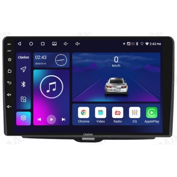 Navigatie Android Clarion GL-300 XD3326 9" Alfa Romeo Giulietta (2014-2020), 2 GB, 32 GB, IPS, CarPlay & Android Auto