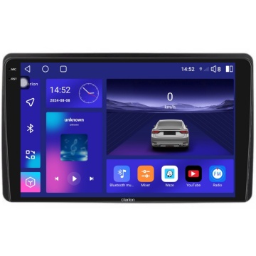 Navigatie Android Clarion GL-700 XD6125 10 Inch Dacia Duster 2 (2018-2022), 4 GB, 64 GB, QLED 2K