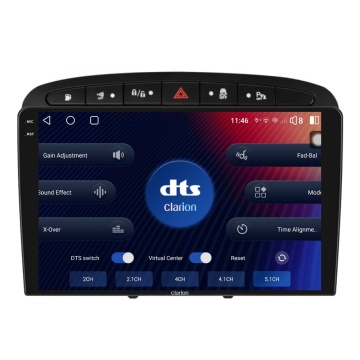 Navigatie Android Clarion GL-700 XD6125 9 Inch Peugeot 308 I (2007-2013), 4 GB, 64 GB, QLED 2K - Img 5