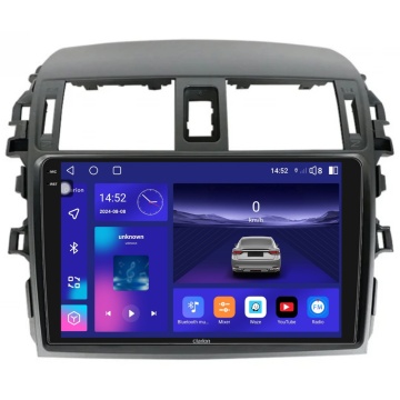 Navigatie Android Clarion GL-700 XD6125 9 Inch Toyota Corolla E15 (2007-2013), 8 GB, 256 GB, QLED 2K - Img 3