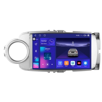 Navigatie Android Clarion GL-700 XD6125 9 Inch Toyota Yaris P13 (2011-2020) gri, 8 GB, 256 GB, QLED 2K - Img 3