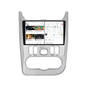 Navigatie Dacia Sandero I (2008-2013) cu Android, 2GB RAM, 32GB ROM, Ecran 9" Touchscreen, CarPlay, SIM 4G - Img 2