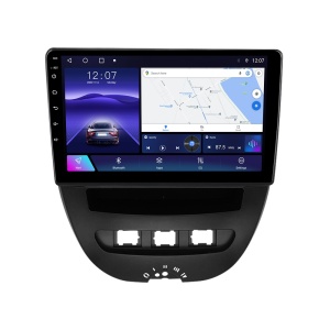 Navigație Dedicată Citroen C1 (2005-2014) 4GB RAM, 64GB, Octa-Core, Ecran QLED 10", CarPlay, Android Auto, Slot SIM 4G