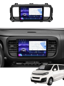 Navigație Dedicată Citroen Jumpy dupa 2016 2GB RAM, 32GB, Octa-Core, Ecran QLED 9", CarPlay, Android Auto, Slot SIM 4G