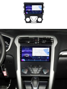 Navigație Dedicată Ford Mondeo V (2014-2022) 8GB RAM, 128GB, Octa-Core, Ecran QLED 9", CarPlay, Android Auto, Slot SIM 4G