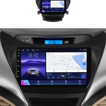 Navigatie Dedicata Hyundai Elantra V (2010-2016) cu Android, 2GB RAM, Ecran 9" Touchscreen, CarPlay, Wi-Fi, Bluetooth, USB, Waze, SIM 4G - Img 2