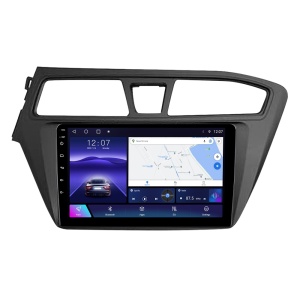 Navigatie Dedicata Hyundai I20 (2014-2020) cu Android, 2GB RAM, Ecran 9" Touchscreen, CarPlay, Wi-Fi, Bluetooth, USB, Waze, SIM 4G