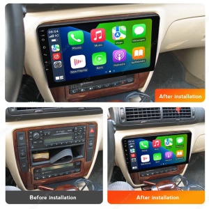 Navigatie Dedicata VW Sharan (1995-2010) cu Android, CarPlay, Octa-Core, 2GB RAM, Ecran 9" Touchscreen, SIM 4G - Img 2