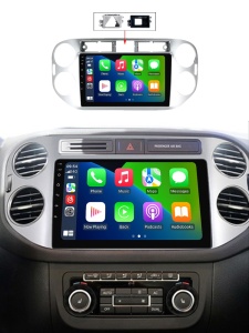 Navigatie Dedicata VW Tiguan I (2007-2018) cu Android, CarPlay, Octa-Core, 2GB RAM, Ecran 10" Touchscreen, SIM 4G - Img 2