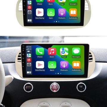Navigatie Fiat 500 (2007-2015) cu Android, 4GB RAM, 64 GB, Ecran QLED 9 Inch, CarPlay & Android Auto, WiFi, Bluetooth, suport camera DVR - Img 3