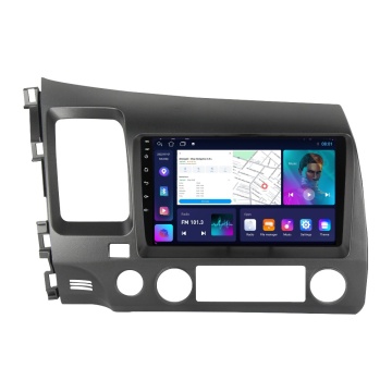 Navigatie Honda Civic VIII (2006-2011) - sedan cu Android, 1GB RAM, 16 GB, Ecran IPS 9" 1024 x 600, WiFi, Bluetooth, suport camera DVR