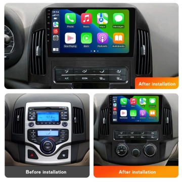 Navigatie Hyundai I30 FD (2007-2012) Clima Automata cu Android, 2GB RAM, 32 GB, Ecran IPS 9" 1280 x 720, CarPlay & Android Auto, WiFi, Bluetooth, suport camera DVR - Img 5