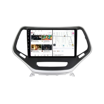 Navigatie Jeep Cherokee V KL (dupa 2014) cu Android, 1GB RAM, 16 GB, Ecran IPS 10" 1024 x 600, WiFi, Bluetooth, suport camera DVR - Img 2