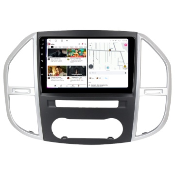 Navigatie Mercedes Vito 3 (2012-2019) cu Android, 4GB RAM, 64GB ROM, Ecran QLED 10" Touchscreen, CarPlay Wireless, DSP - Img 3