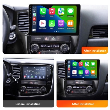 Navigatie Mitsubishi Outlander III (2012-2019) cu Android, 4GB RAM, 64GB ROM, Ecran QLED 10" Touchscreen, CarPlay Wireless, DSP - Img 5