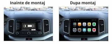 Navigatie Opel Agila (2000-2007) cu Android, 8GB RAM, 128GB ROM, Ecran QLED 9" Touchscreen, CarPlay Wireless, DSP Pro - Img 6