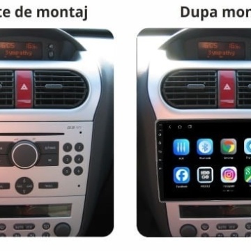 Navigatie Opel Corsa C (2000-2006) cu Android, 6GB RAM, 128GB ROM, Ecran QLED 9" Touchscreen, CarPlay Wireless, DSP - Img 6