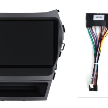 Navigatie Performanta Hyundai Santa Fe III (2012-2018) cu Android, 4GB RAM, Ecran QLED 9" Touchscreen, CarPlay Wireless, Wi-Fi, DSP, USB, Waze, SIM 4G