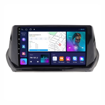 NAVIGATIE PEUGEOT 2008 II (DUPA 2019) CU ANDROID, 4GB RAM, 64 GB, ECRAN IPS 9" 1280 X 720, CARPLAY & ANDROID AUTO, WIFI, BLUETOOTH, SUPORT CAMERA DVR - Img 1