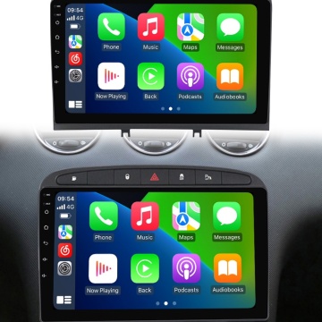 Navigatie Peugeot 308 I (2007-2013) cu Android, 6GB RAM, 128GB ROM, Ecran QLED 9" Touchscreen, CarPlay Wireless, DSP - Img 5