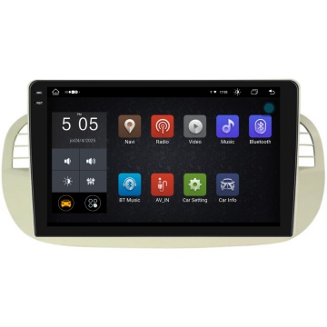 Navigatie Piloton Fiat 500 (2007-2015) - 4GB RAM, 64GB, Octa Core 2Ghz, Display 2K, SIM 4G