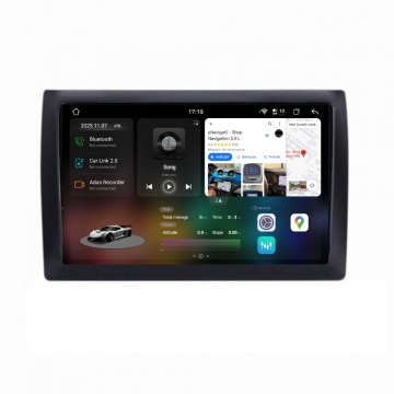 Navigatie Piloton Fiat Stilo (2001-2011) - 12GB RAM, 256GB, Octa Core 2.7Ghz, Display 2K, SIM 4G