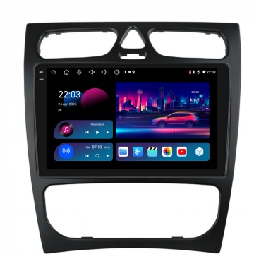 Navigatie Piloton Mercedes C-Class W203 (2000-2004) - 6GB RAM, 128GB, Octa Core 1.6Ghz, Display In-Cell - Img 2