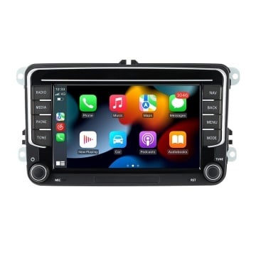 Navigatie PilotOn Skoda Superb II (2008-2015) cu Android, 2GB RAM, 64 GB, Ecran IPS 7" 1280 x 720, CarPlay & Android Auto model cu chrome - Img 5