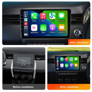 Navigatie Renault Clio 5 (dupa 2019) cu Android, 2GB RAM, 32 GB, Ecran IPS 9" 1280 x 720, CarPlay & Android Auto, WiFi, Bluetooth, suport camera DVR - Img 2