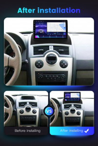 Navigatie Renault Megane II 2001-2009 9 inch 1 GB RAM + 32 GB ROM 4 Core COOLER - Img 4