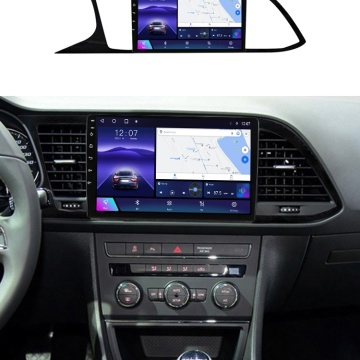 Navigatie Seat Leon 5F (2013-2020) cu Android, 8GB RAM, 128GB ROM, Ecran QLED 9" Touchscreen, CarPlay Wireless, DSP Pro - Img 2
