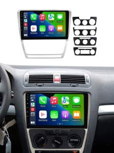 Navigatie Skoda Octavia II (2004-2013) cu Android, 6GB RAM, 128GB ROM, Ecran QLED 10" Touchscreen, CarPlay Wireless, DSP - Img 3