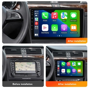 Navigatie Skoda Superb II (2008-2015) cu Android, 6GB RAM, 128GB ROM, Ecran QLED 10" Touchscreen, CarPlay Wireless, DSP - Img 3