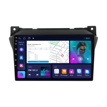 Navigatie Suzuki Alto VII (2009-2016) cu Android, 2GB RAM, 32 GB, Ecran IPS 9" 1280 x 720, CarPlay & Android Auto, WiFi, Bluetooth, suport camera DVR