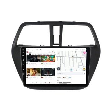 Navigatie Suzuki SX4 S-Cross (dupa 2013) cu Android, 2GB RAM, 32 GB, Ecran IPS 9" 1280 x 720, CarPlay & Android Auto, WiFi, Bluetooth, suport camera DVR - Img 2