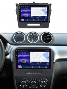 Navigatie Suzuki Vitara dupa 2015 9 inch 8 GB RAM + 128 GB ROM QLED 8 CORE SIM CARPLAY COOLER - Img 2
