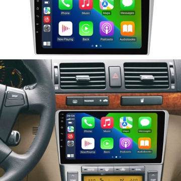 Navigatie Toyota Avensis T25 (2003-2009) Argintiu cu Android, 4GB RAM, 64GB ROM, Ecran QLED 9" Touchscreen, CarPlay Wireless - Img 6