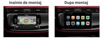 Navigatie Alfa Romeo Giulietta (2014-2020) cu Android, 1GB RAM, 16 GB, Ecran IPS 9" 1024 x 600, WiFi, Bluetooth, suport camera DVR - Img 3