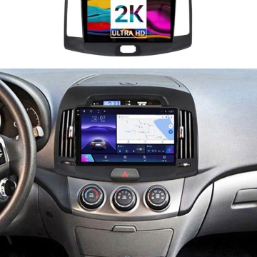 Navigatie Android 2K Hyundai Elantra IV (2006-2011) cu Android, 2 GB RAM, 32 GB, Ecran QLED 9.5 Inch 2000x1200, CarPlay Wireless, 4G - Img 2