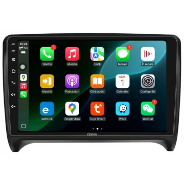 Navigatie Android Clarion GL-300 XD3326 9" Audi TT (2006-2015), 2 GB, 32 GB, IPS