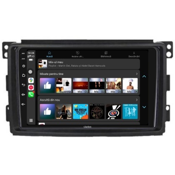 Navigatie Android Clarion GL-300 XD3326 9 Inch Smart Fortwo (2007-2010), 2 GB, 32 GB, IPS - Img 5