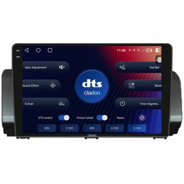 Navigatie Android Clarion GL-700 XD6125 10 Inch Dacia Jogger (dupa 2021), 4 GB, 64 GB, QLED 2K