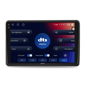 Navigatie Android Clarion GL-700 XD6125 10 Inch Opel Movano B (2019-2022), 4 GB, 64 GB, QLED 2K - Img 6