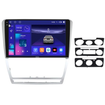 Navigatie Android Clarion GL-700 XD6125 10 inch Skoda Octavia II (2004-2013) argintiu 10 inch - 4 GB 64 GB QLED 2K - Img 2