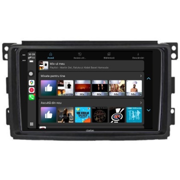 Navigatie Android Clarion GL-700 XD6125 9 Inch Smart Fortwo (2007-2010), 8 GB, 256 GB, QLED 2K - Img 3
