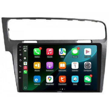 Navigatie Android Clarion GL-700 XD8581 10 Inch VW Golf VII (2012-2020) gri, 4 GB, 64 GB, IPS