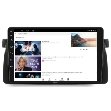 Navigatie Android Clarion GL-700 XD8581 9" BMW Seria 3 E46 (1997-2005), 4 GB, 64 GB, IPS