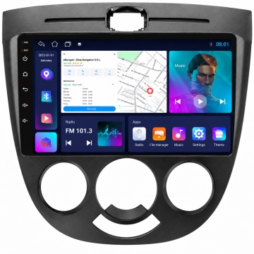 NAVIGATIE CHEVROLET LACETTI (2003-2013) CU ANDROID, 2GB RAM, 32 GB, ECRAN IPS 9" 1280 X 720, CARPLAY & ANDROID AUTO, WIFI, BLUETOOTH, SUPORT CAMERA DVR