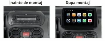 Navigatie Citroen Nemo (2008-2018) cu Android, 1GB RAM, 16 GB, Ecran IPS 9" 1024 x 600, WiFi, Bluetooth, suport camera DVR - Img 2